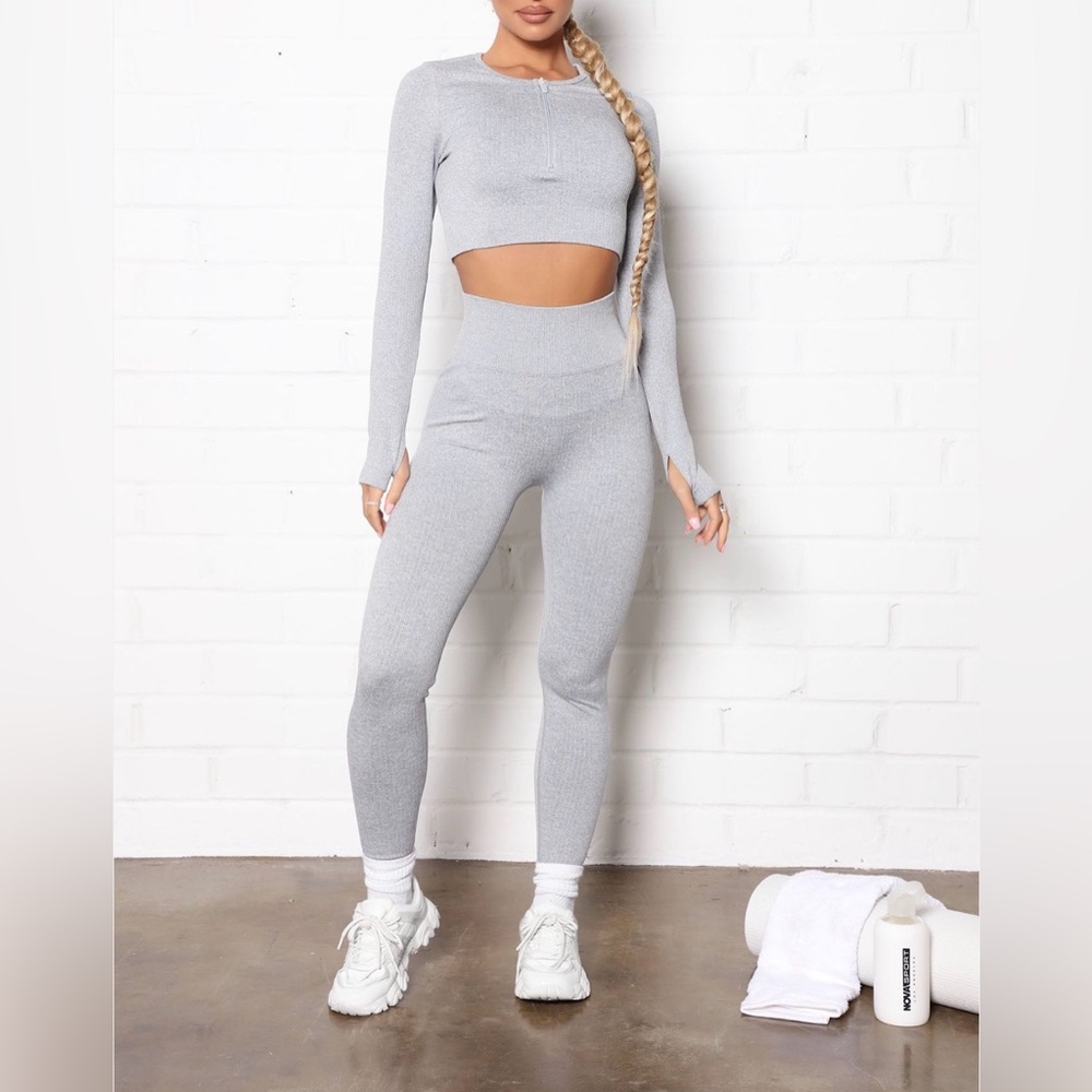 Seamless Ribbed Active Infinity Set